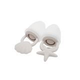 2 Pack Star and Sea Shell Feeding Pacifier