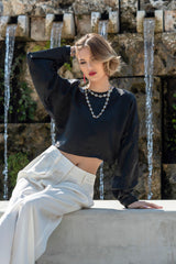 Remi White Wide-Leg Pants – Elegant Women's High-Waist Trousers