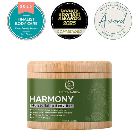 Harmony - Solid Moisturizing & Firming Body Bar by Greentanica