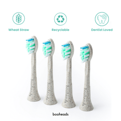 Sonibio - Plant Based Electric Toothbrush Heads Compatible with Sonicare* 4PK