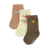 3 Pack Jacquard Socks