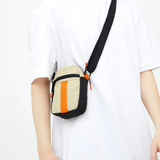 Recycled Jan Ripstop Side Bag - Stone