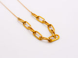 Golden Elegance Chain Necklace – Timeless Jewelry