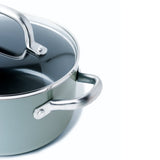 Mayflower 天藍色陶瓷易潔雙耳鍋連蓋 20cm/3.1L