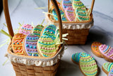 Mini Easter Egg Cookie Basket