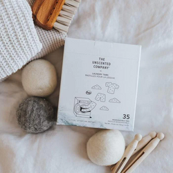 Unscented Co. | Laundry Tabs In A Water-Soluble Pouch 35Tabs