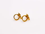 Golden Horseshoe Mini Earrings