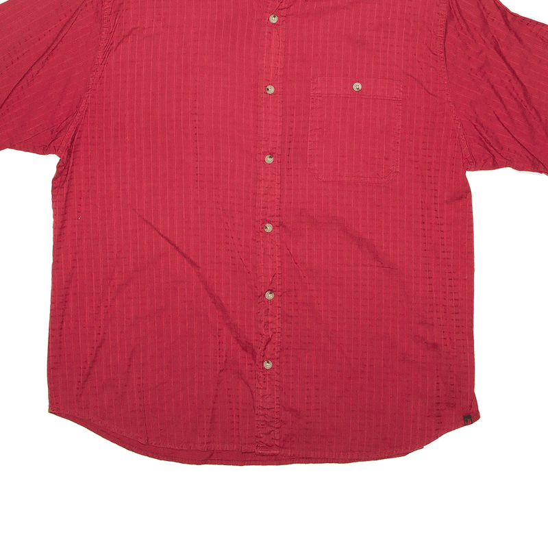 WOOLRICH Red Check Short Sleeve Shirt Mens XL