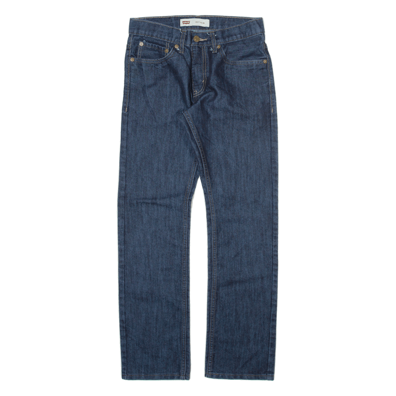 LEVI'S 511 Jeans Boys Blue Slim Straight W28 L28