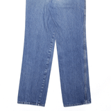 CALVIN KLEIN Blue Denim Regular Straight Jeans Womens W28 L32