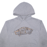 VANS Grey Pullover Animal Print Hoodie Mens S