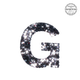 SWAROVSKI® 不干胶贴纸“G”- 黑色