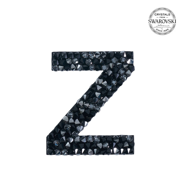 SWAROVSKI® ADHESIVE STICKER "Z" - BLACK