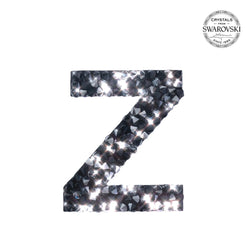 SWAROVSKI® ADHESIVE STICKER "Z" - BLACK