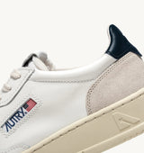 Sneaker Medalist Low Ls White-Black