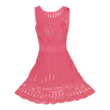 Philosophy By Alberta Ferretti Midi Dress - Small Pink Cotton