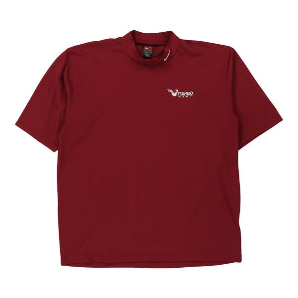 Viterbo Nike Sports Top - XL Red Polyester