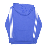 ADIDAS Sports Blue Pullover Hoodie Womens XS