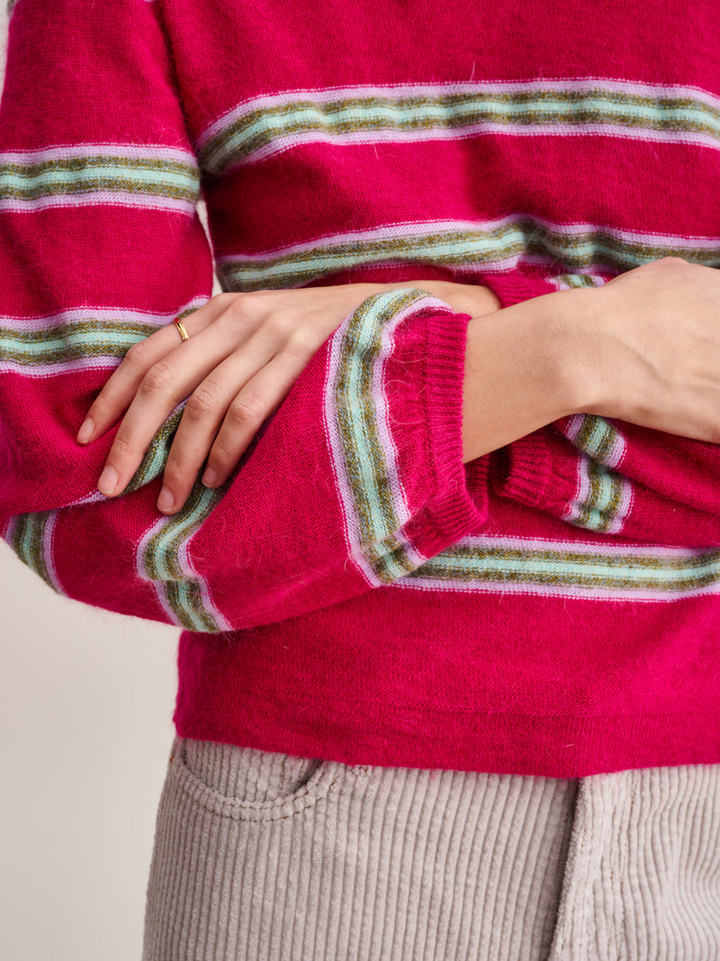 Pullover Diout K1468s Stripe-A