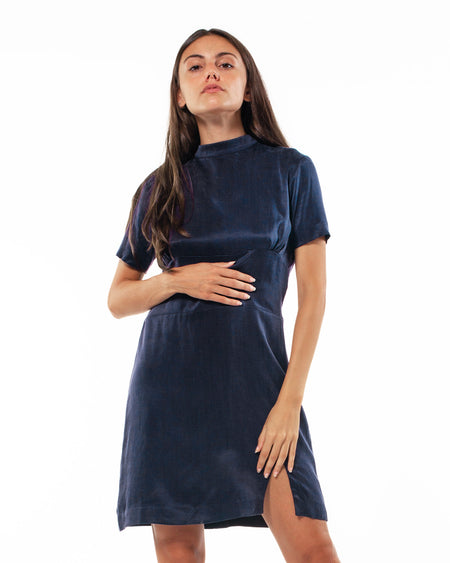 Grace Mini Dress - Sapphire