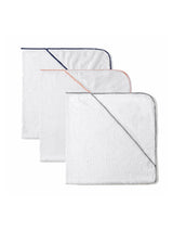 Bamboo Cotton Pom Pom Hooded Towel