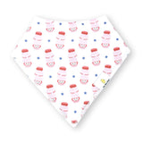 the wee bean organic cotton baby bandana bib yogurt drink yakult 