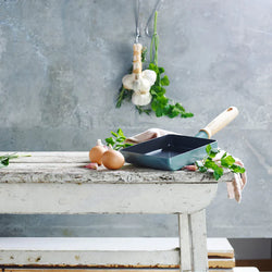 Mayflower 天藍色陶瓷易潔玉子燒煎鍋 14x18cm