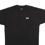 VANS Mens T-Shirt Black Short Sleeve M
