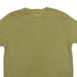 TOMMY HILFIGER Mens T-Shirt Green Short Sleeve L