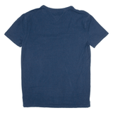 TOMMY HILFIGER Mens T-Shirt Blue Short Sleeve M
