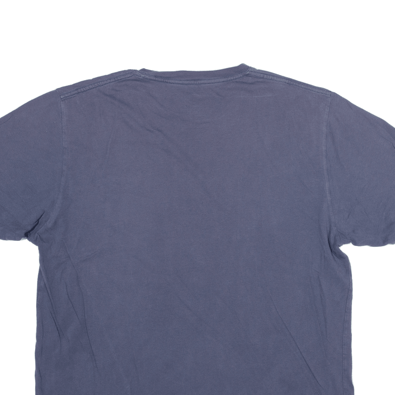 DICKIES Mens T-Shirt Blue Short Sleeve L
