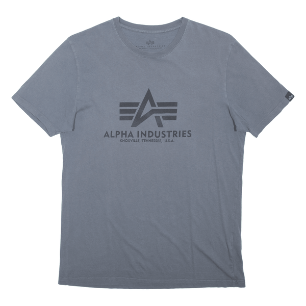 ALPHA INDUSTRIES Mens T-Shirt Grey USA S