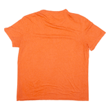 POLO RALPH LAUREN Mens T-Shirt Orange Short Sleeve L
