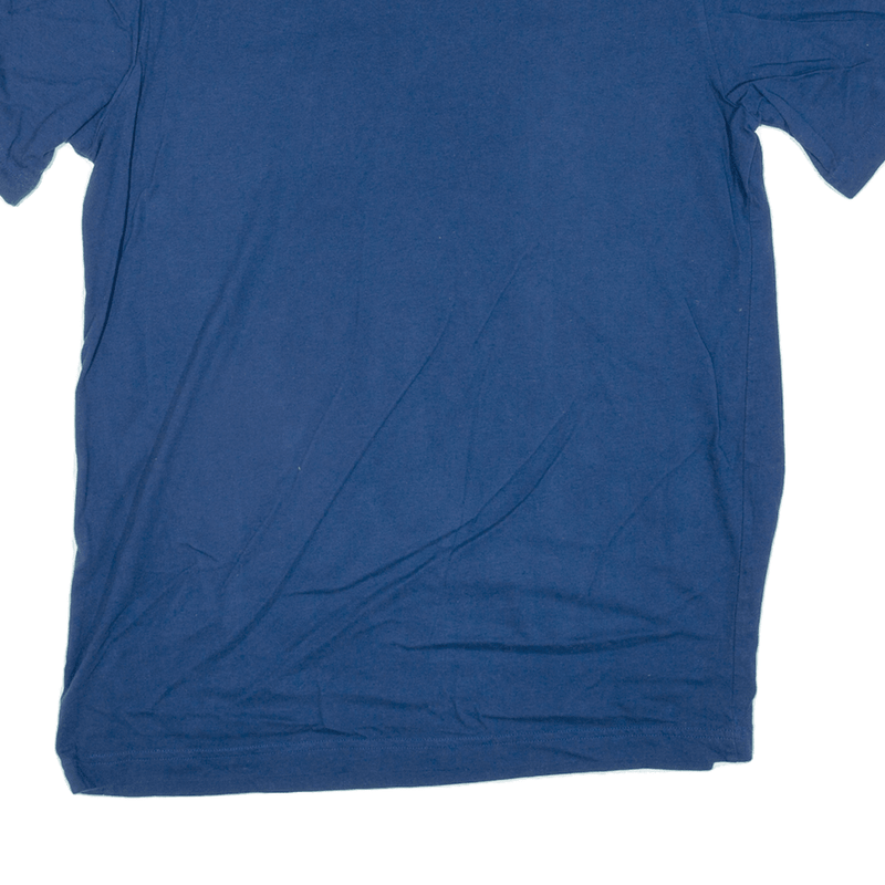 ADIDAS Mens T-Shirt Blue Short Sleeve M