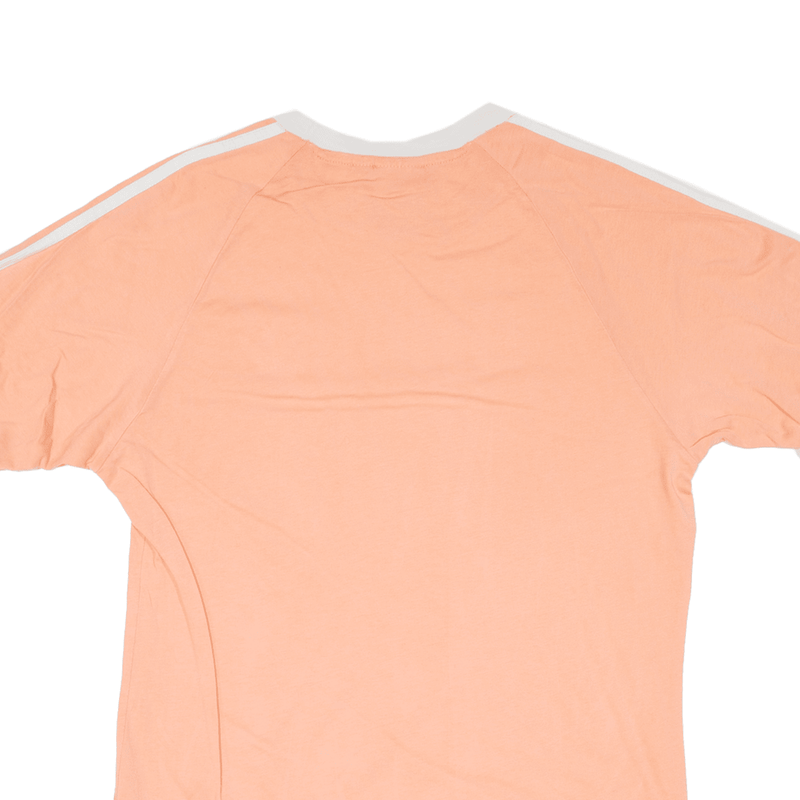 ADIDAS ORIGINALS Mens T-Shirt Orange Short Sleeve S