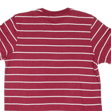 ADIDAS ORIGINALS Mens T-Shirt Red Short Sleeve M