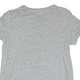 LEVI'S Womens T-Shirt Grey Short Sleeve S