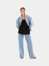 CECOLE 黑色抹胸上衣