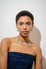 Necklace Candy Chain Mykonos-Blue