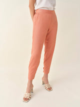 Convertible Crop Pant - Apricot