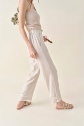 Convertible Crop Pant - Natural
