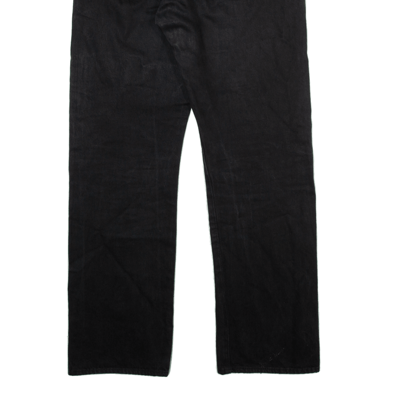 LEVI'S 501 BIG E Jeans Mens Black Regular Straight Denim W38 L34