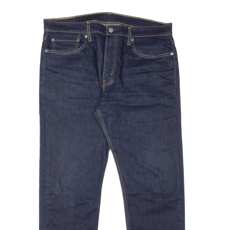 LEVI'S 502 Jeans Mens Blue Regular Tapered Denim W36 L32