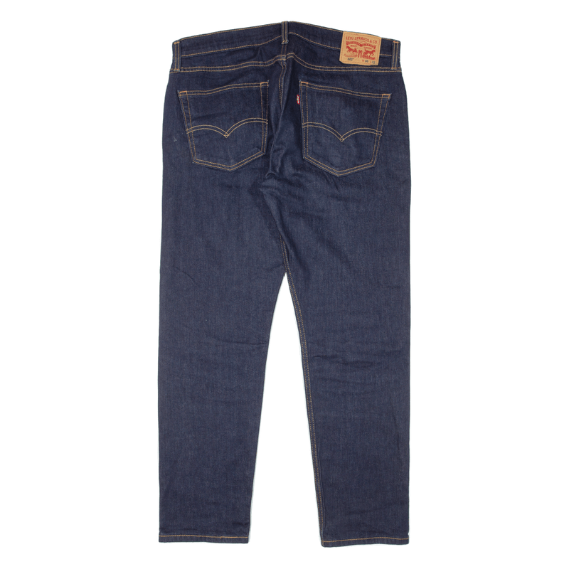 LEVI'S 502 Jeans Mens Blue Regular Tapered Denim W36 L32