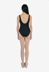 Gaia Twist Front Rib Swimsuit