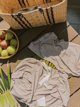 竹制休闲服套装