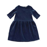 Organic cotton women dress - Navy