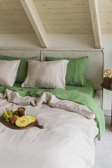 Linen pillowcase in Cream