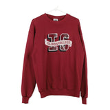 Illinois College La Red Ford Sweatshirt - Large Burgundy Cotton Blend