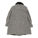 Dolce & Gabbana Trench Coat - Large Grey Wool Blend